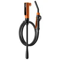 ANSE Rechargeable Fuel Transfer Pump - 2.7 GPM Leak-Proof Seal Tool, 6000mAh Rechargeable Pack Batteries, Charging Safety Shutoff, 33cm Base Diameter, Fits Gasoline, Light Oil, Non-Potable Water, Campers, Automatic Transfer Pump, Filling Pump,toolupgrade