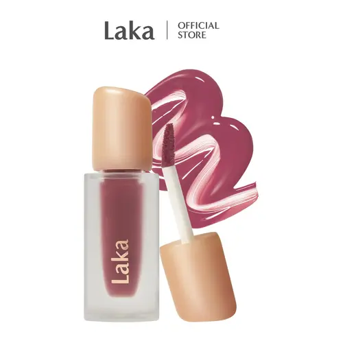 [Laka] Full-size Fruity Glam Tint — Glossy Lip Tint with a Lightweight, Non-Sticky Feel, Available in 49 Shades