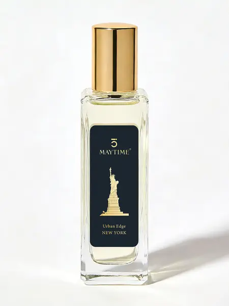 Maytime New York Scented Journeys Unisex Bold Elegant High Quality Fragrance (30 ml) - Urban Edge Long-Lasting Eau de Parfum, Mini Travel Size Woody Oriental with Leather & Patchouli, Ideal for Work & Daily Wear, Soft Elegant Fragrance, Fragrances Perfume