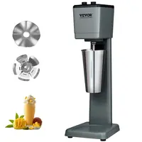 【Back to School】VEVOR Milkshake Machine - 375W 1HP Motor Kitchen Appliances Food Mixer, Single-Head 3-Speed Drink Blender with 820ml Stainless Steel Cup, 12 Seconds Fast Stirring Fast Mixing for Commercial Use