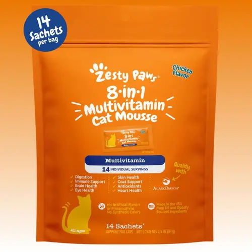 Cat Mousse Supplements - 8-in-1 Multivitamin