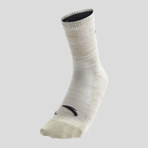 [BACK TO SCHOOL] ANTA UNISEX KAI Crew Socks Polyester Cotton Menswear Black Khaki Green Gray White Ivory School Sports Basketball Running Gym Training Kyrie Irving BTS
