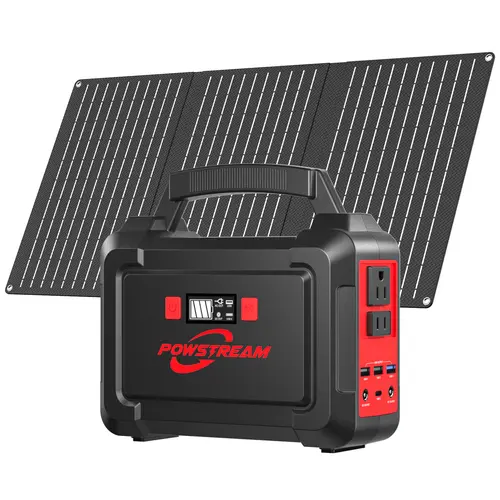 167Wh Solar Generator with 30W Solar Panel Portable Power Station with 2 x 100W AC Outlets (150W Surge) 8 Output Ports Built-in Flashlight for Home Camping Essentials Power Outages Emergency,sohochic