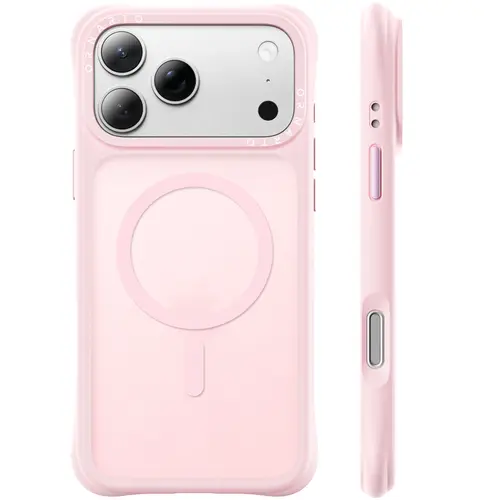 ORNARTO Airbuffer MagSafe Protective Phone Case & Casing for iPhone 17, 16, 15 Series, Military-Grade Protector, Strong Magnet, Airbag Shockproof, Scratch-Resistant, Translucent Summervibes Mobile Accessory