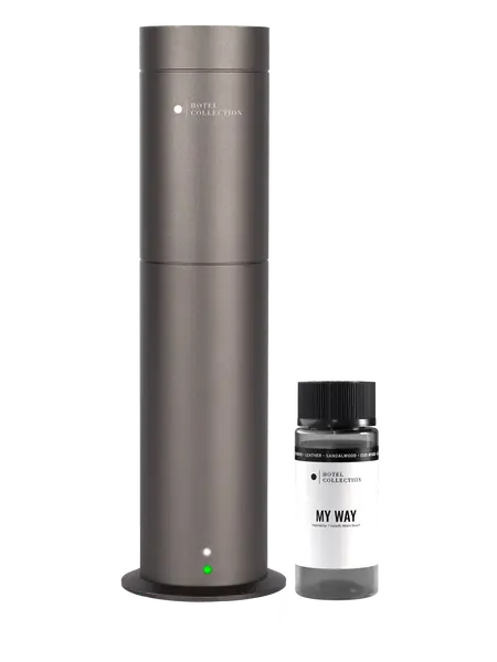 Hotel Collection | Scent Diffuser Discovery Kit Covers up to 600 sq/ft with One Fragrance Oil 50mL (1.69 Fl Oz)