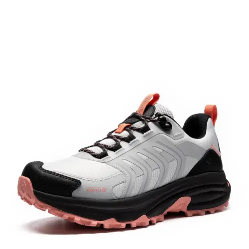 【SohoChic】NORTIV 8 Women's Ankle Casual Hiking Shoes - Waterproof, Lightweight, All-Day Comfort, Non-Slip Laces, Armadillo FieldLite Fashion Sneakers for Hiking/Light Outdoor - Casual Trainers