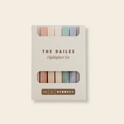 Pastel Aesthetic Highlighter Set, Cute Pastel Markers & Highlighters for Office Stationery Writing & Correction Needs
