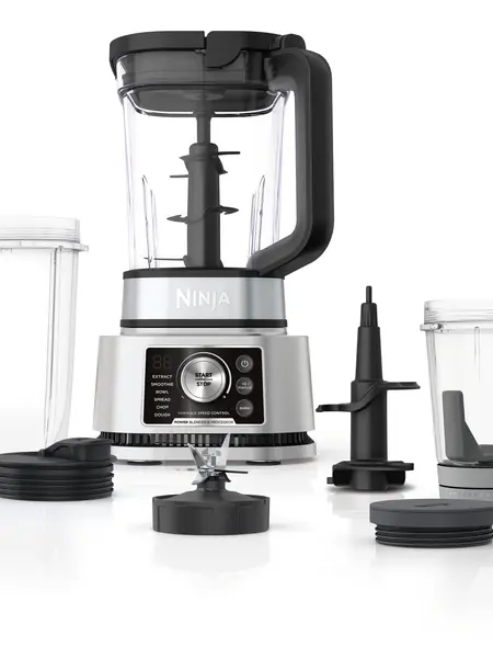Ninja Foodi Power Blender & Processor System with Smoothie Bowl Maker and Nutrient Extractor + 4in1 Blender 1400WP - SS351