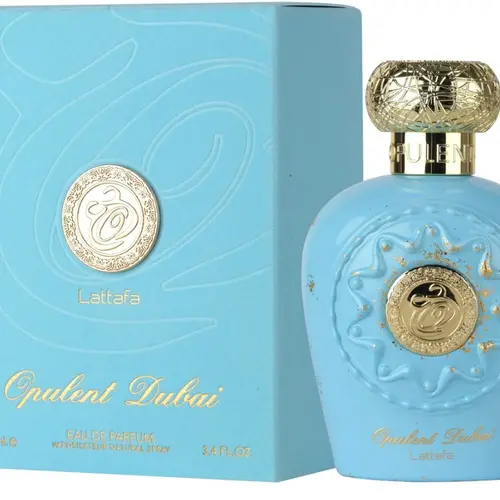 Lattafa Opulent Dubai Unisex EDP 100ml - Aromatic Woody, Floral Fruity, Citrus-Floral Notes Scented Unisex Fragrance, All-Season Suitable Single Item, Aromatic Unisex Fragrance