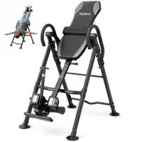 Inversion Table for Back Pain Relief, Neck Sciatica Relief, 300 lbs Weight Capacity w/Lumbar Support Comfortable Ankle Holders Easy to Assemble Back Stretcher Machine