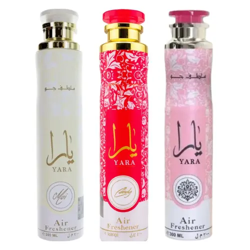Yara Tous Air Freshener + Yara Candy Air Freshener + Yara Air Freshener