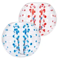VEVOR Inflatable Bumper Balls 2-Pack,  5FT/1.5M Body Sumo Zorb Balls for Teen & Adult, 0.8mm Thick PVC Human Hamster Bubble Balls for Outdoor Team Gaming Play, Bumper Bopper Toys for Garden, Yard, Park#SohoChic, Ball Sports Equipment, Repair Kit, Adju