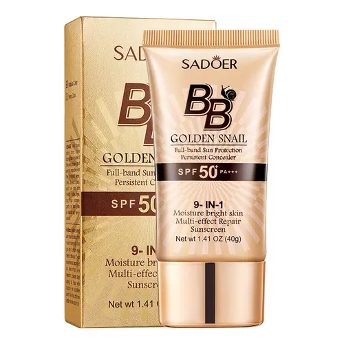 High-coverage waterproof snail BB cream - matte finish, long-lasting moisturizing and oil control, creates a natural makeup look, refreshing and non-greasy, perfect for makeup beginners, a great gift for Mother's Day, Christmas, and Valentine's Day tiktok