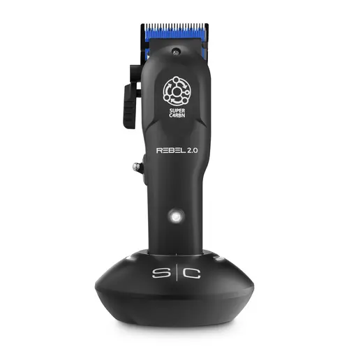 StyleCraft Rebel 2.0 Hair Clipper, Super C4RBN Motor with DLC and Ceramic Blades USB-C Rechargeable. 3 Adjustable Levers and 3 Housing Lids