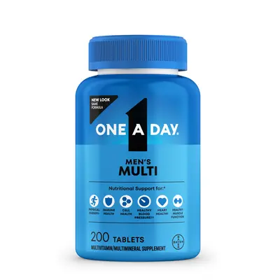 One A Day Men's Multivitamin Daily Health Support 200ct