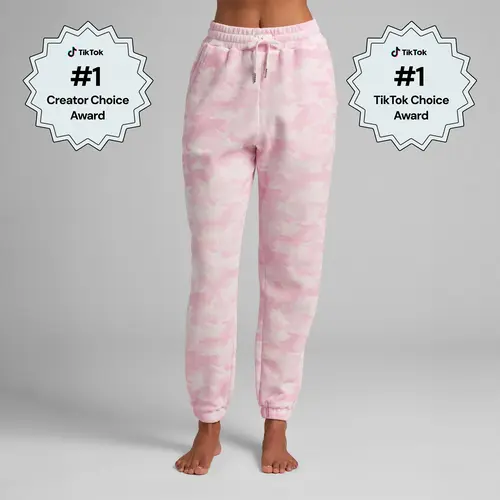 Comfrt | Waffle Lounge Jogger | Soft Waffle Knit Tapered Jogger Pants