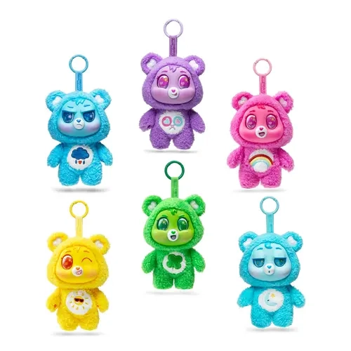 Care Bears Caring Cuties Set of 2 Vinyl Plush Pendant