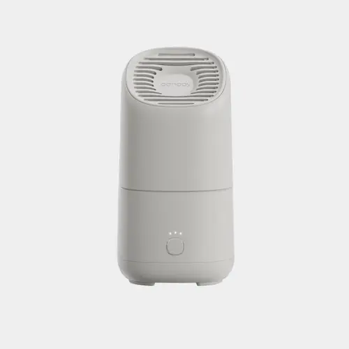 Canopy Cordless Mini Home Travel Humidifier - Compact Portable USB Rechargeable, 500ml Tank with Visible Water Volume, 24-Hour Runtime, Hybrid Mist + Evaporative Fan Tech, Dishwasher-Safe Parts, Reusable Bag, Compact Portable Usb Rechargeable Humidifier