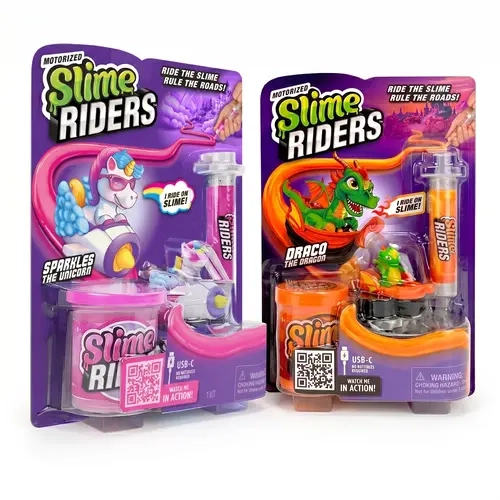 Slime Riders - Slime Race Track Builder with Motorized Rechargeable Car