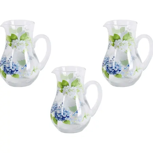 Temp-tations Set of 3 Glass Mini Pitchers