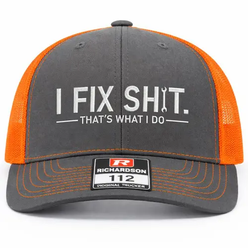 I Fix It Hat Embroidered Richardson Hat