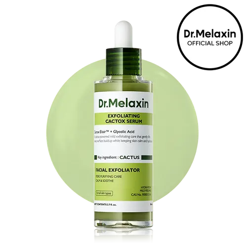 [Dr.Melaxin Official] Peel Shot Exfoliating Cactox Serum with AHA & PHA for Blackhead & Whitehead Improvement and Pore Tightening