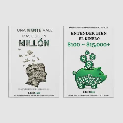 Paquete de Crecimiento Financiero 2026: Construye antes de crecer + Una Mente Vale Más que un Millón | Desde Fundamentos de $100 hasta Inversión Diversificada, Control de Riesgos y Estabilidad a Largo Plazo.