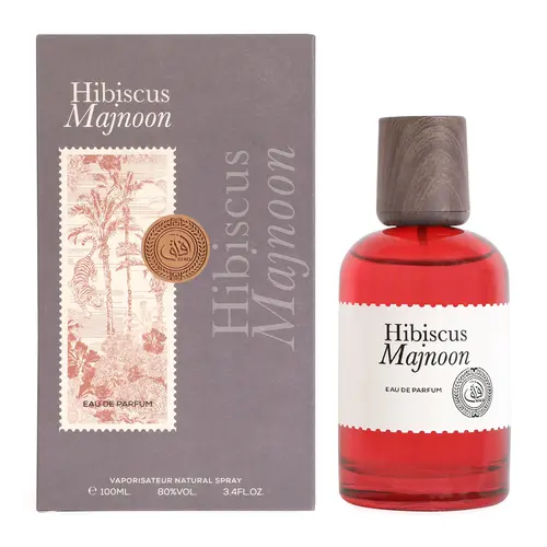 Afaq Hibiscus Majnoon Eau De Parfum 100ml Natural Spray 80% Vol 3.4FL.OZ Perfume for Everyday Wear