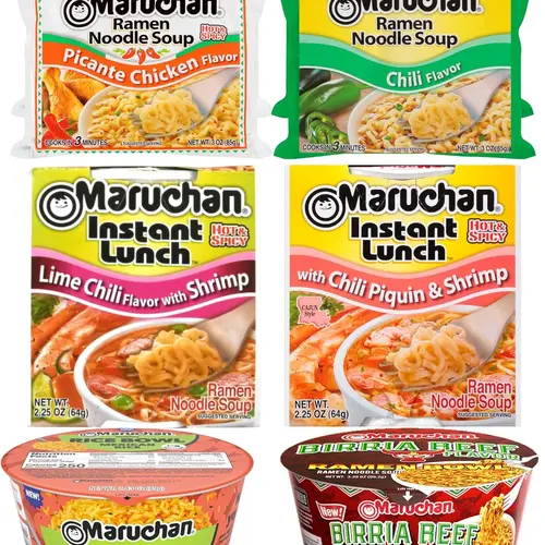 Maruchan Sopita & Instant Rice Variety Pack (8 Count) ️ | Bold Flavors, Spicy Ramen, Viral Ramen Hacks