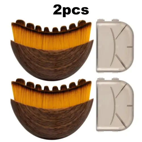 2-Piece Gentle Face & Jawline Beauty Tools Set - Gentle Touch Dry Brush for Facial Dry Brushing, Precise Jaw Fit Trainer for Lymphatic Drainage, Contour, Facial Sculpting (Suitable for All Skin Types), Use For Facial Dry Brushing,sohochic