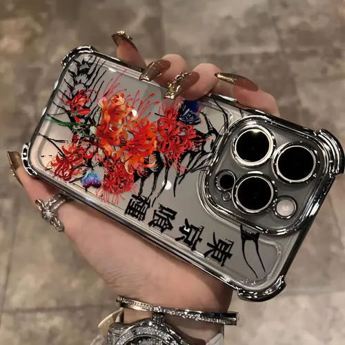 Tokyo Ghoul Anime Multi-Model Shockproof Phone Case, New Japanese Design Soft Plastic Phone Accessory, Transparent Back Drop Protection, Compatible with iPhone 17 Air 16 ProMax 15 Plus 14 13 12 11 & Samsung Galaxy S26 Ultra S25 Plus S24 S23 FE S22, HM173,