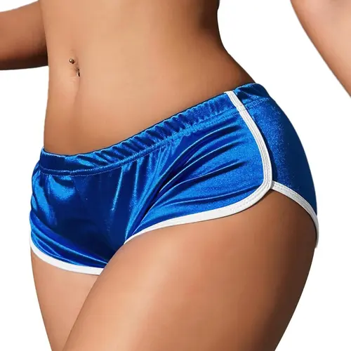 BIGWIG Women's Shorts for Women, Butt Lifting Booty High Cut Seamless Low-Waist Sports Shorts with Scrunch Bum Fluffy Stitching Camo Mesh Plaid Wool Blend Anti-Odour Cotton Water-Resistant Activewear for Yoga, Gym, Gym Shorts, Women's Clothing