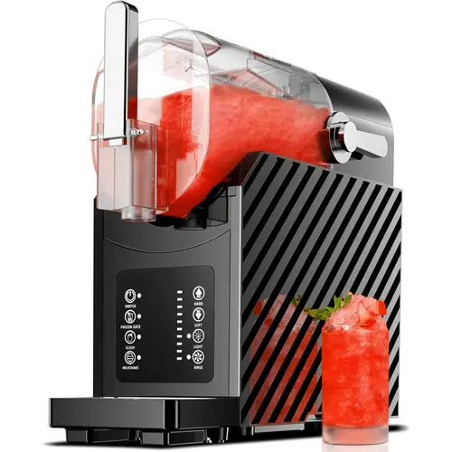XBEAUTY Compact 67oz Slushie Maker for Home - High-Efficiency Motor Frozen Blending Machine, No Ice Needed, Adjustable Hardness, Self-Cleaning, Safety Protection, Frozen Juice Slush Milkshake Maker,sohochic