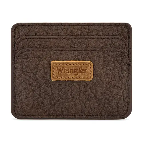 Wrangler Credit Card Holder for Women Wallet Card Case Small Ladies Female Pocket Wallet Solid Color