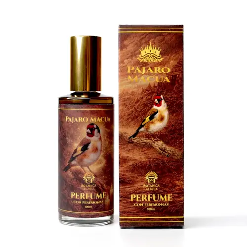 Pajaro Macua Scented Fragrance Freshener - Smooth Bottle, Warm Notes, Vanilla Aroma - 100 ml