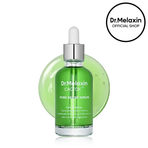 [Dr.Melaxin Official] CACTOX Pore Relief Serum with Pore Refining & Texture Smoothing for Hydrating Care