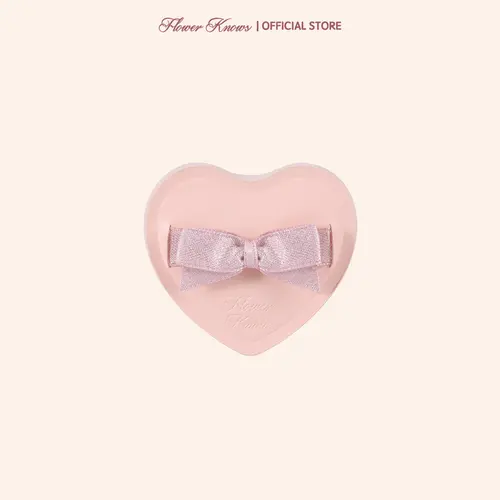 Flower Knows Marshmallow Heart-Shaped Makeup Puff