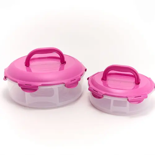 LocknLock 2-Pc Small & Large Nestable Pie Carriers