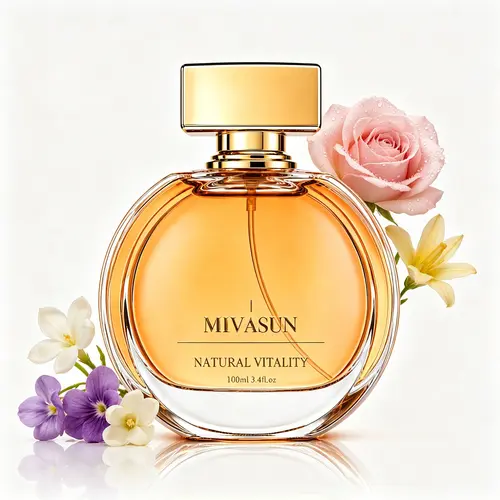 MIVASUN Women's Floral Fruity Perfume, Elegant Designer-Inspired Scent, Long-Lasting All-Day Fragrance, Rich Jasmine Floral Aroma, Feminine & Sophisticated, Great for Mature Women, Everyday Wear & Date Night, 3.4 Fl Oz,sohochic