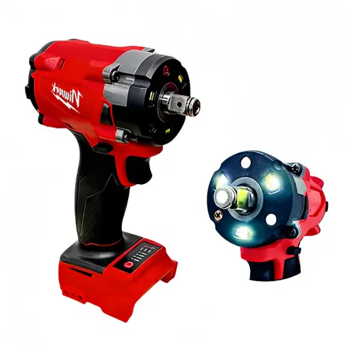NiuWork 1/2" 350N·m Brushless Cordless Impact Wrench, M18 Battery Compatible – Ideal for Home DIY & Light Repairs toolupgrade