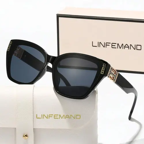 Women's Cat Eye Sunglasses, Unique Luxury Eyewear Lux Trendy Accessory for High-End Events, Perfect Gift for Parties & Festivals, Fashion Sunnies, Stylish Shades