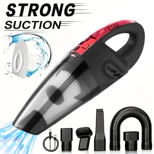 Mini Cordless Handheld Vacuum Cleaner - Lightweight Cordless Vacuums for Pet Hair, Dust, Crumbs, Small Messes, Car Interior Cleaning, Interior Detailing, Home Use, Wireless with Multiple Attachments, Instant Cleaner,sohochic