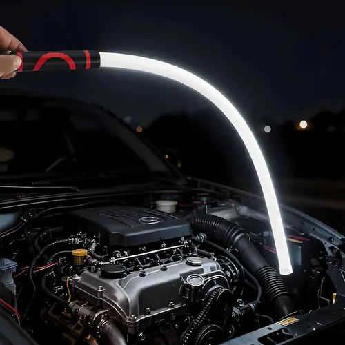 2026 New Bendable LED Flashlight Stick, 27" Flexible LED Bendable Work Light, Rechargeable High Lumen Work Light with 3 Brightness Levels, for Car Repairs, Mechanical Inspection & Tight Spaces