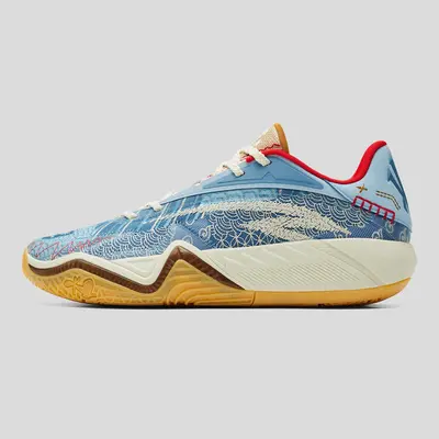 ANTA MEN KAI 3 "Patchwork" Basketball Shoes Handcrafted Anti-Slip Rebound Sports Shoes Indoor Court Outdoor Court Team Practice Game Day Hoop Shoes Fall Training Kyrie Irving