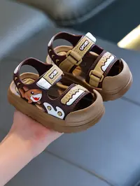 Summer New Cartoon Cute Shark Sandals for Toddlers, Soft Sole Comfortable Beach Sandals, Versatile Kids Footwear for Outdoor Play