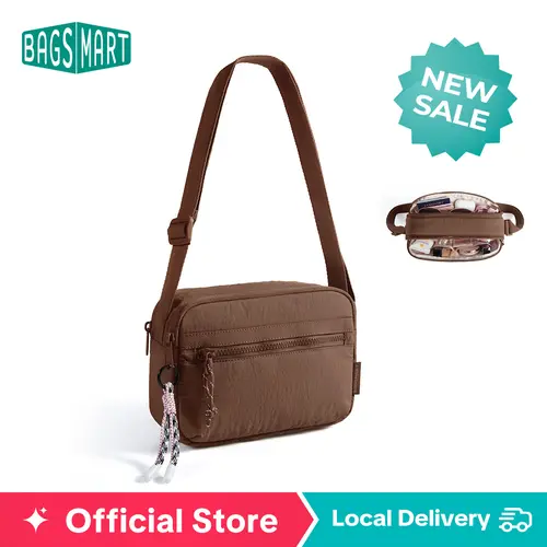 【NEW IN】BAGSMART Cross Body Purse Mini Crossbody Bags for Women Travel Purse Puffy Shoulder Handbag Wallet sohochic