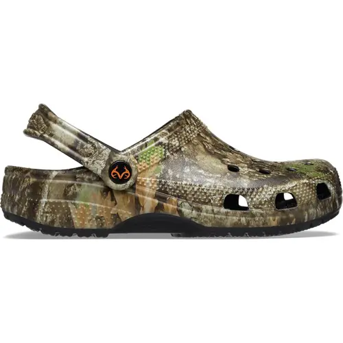 Crocs Adult Classic Camouflage Clogs, Camo Shoes - Realtree, Duck Camo, and Fish Camo Prints
