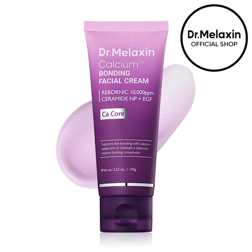 [Dr.Melaxin Official] Calcium Bonding Facial Cream Firming & Anti-Aging Face Moisturizer with REBORNIC 10,000ppm, Ceramide NP, EGF & Triple Hyaluronic Acid | Rebuilds Skin Density & Elasticity | Korean Skincare