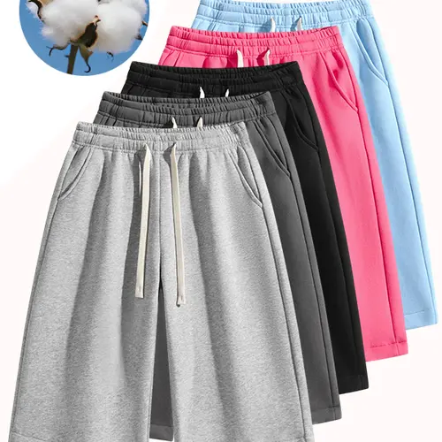 summervibes Men’s solid color shorts, men’s bermuda shorts, athletic casual shorts with a belt and pockets, breathable summer casual wear for men, summer shorts, spring new release
