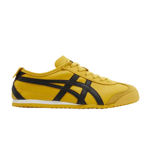 Onitsuka Tiger Mexico 66 'Kill Bill' 2023 Minimalist Retro Lace-Up Sneakers - Men's Snug Fit Shoes, Mesh Upper, Rubber Sole, Unisex Casual Sports Footwear